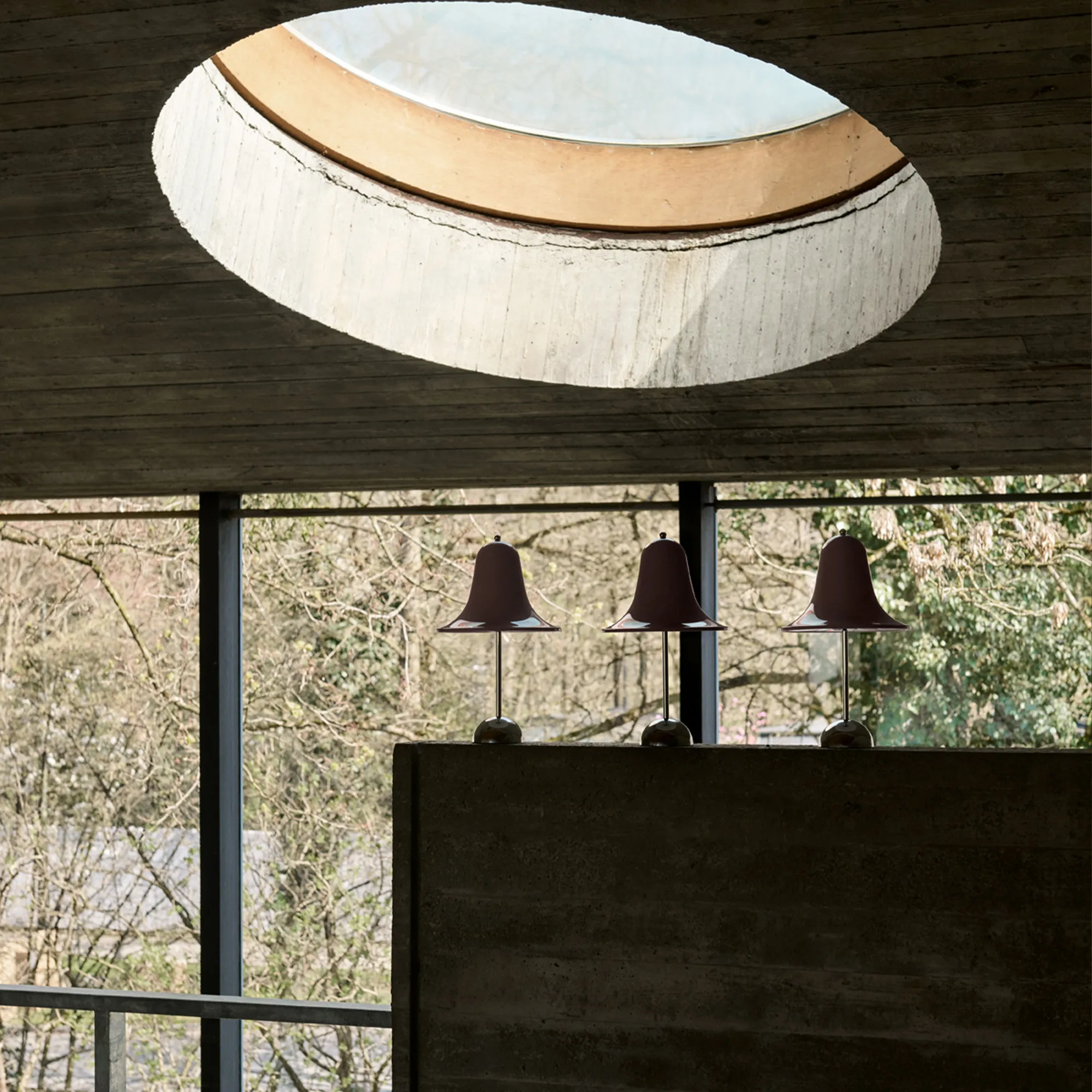 Pantop portabel bordslampa - 11