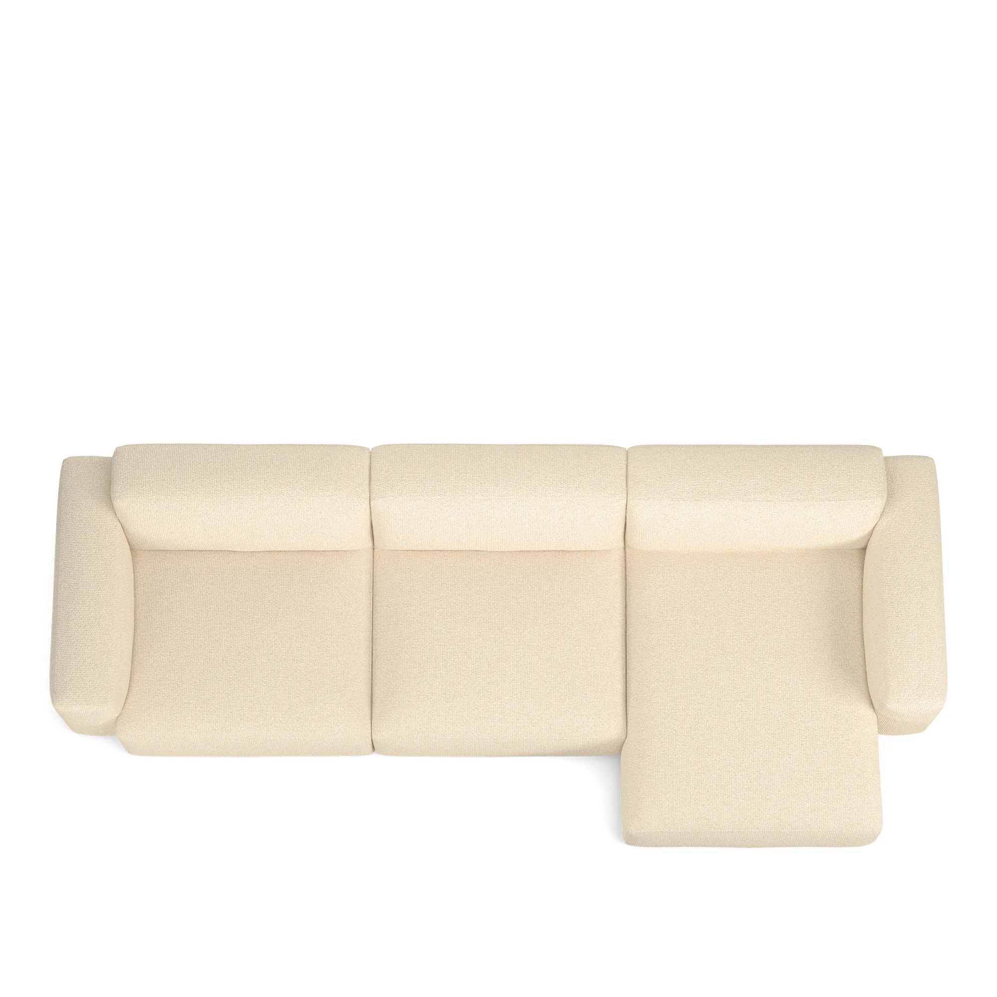 Brick 3-sitssoffa schäslong höger - 8