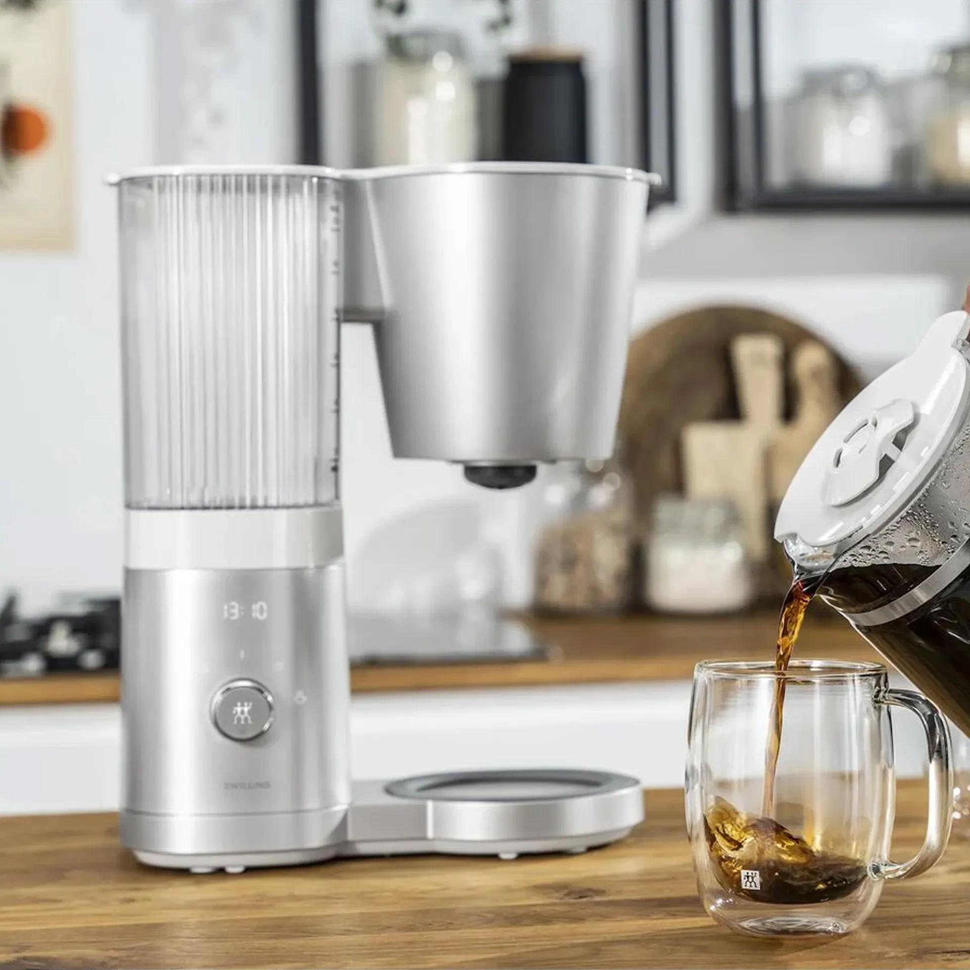 Enfinigy Kaffekokare - Silver - Zwilling - NO GA