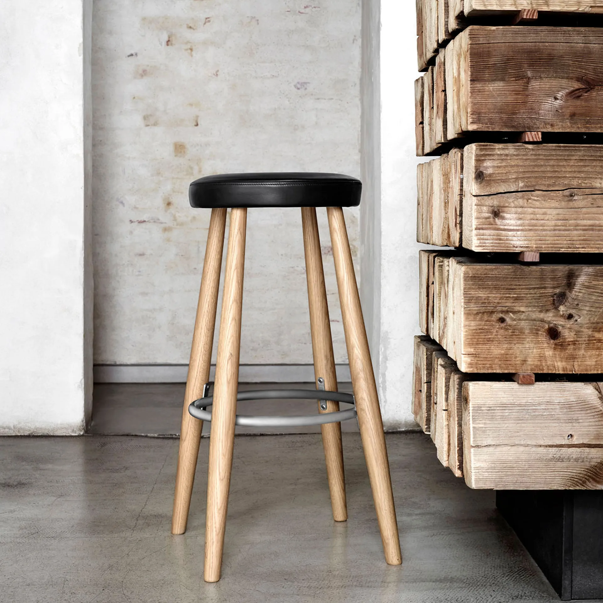 CH56 High Stool - Ek - Carl Hansen - Hans J. Wegner - NO GA