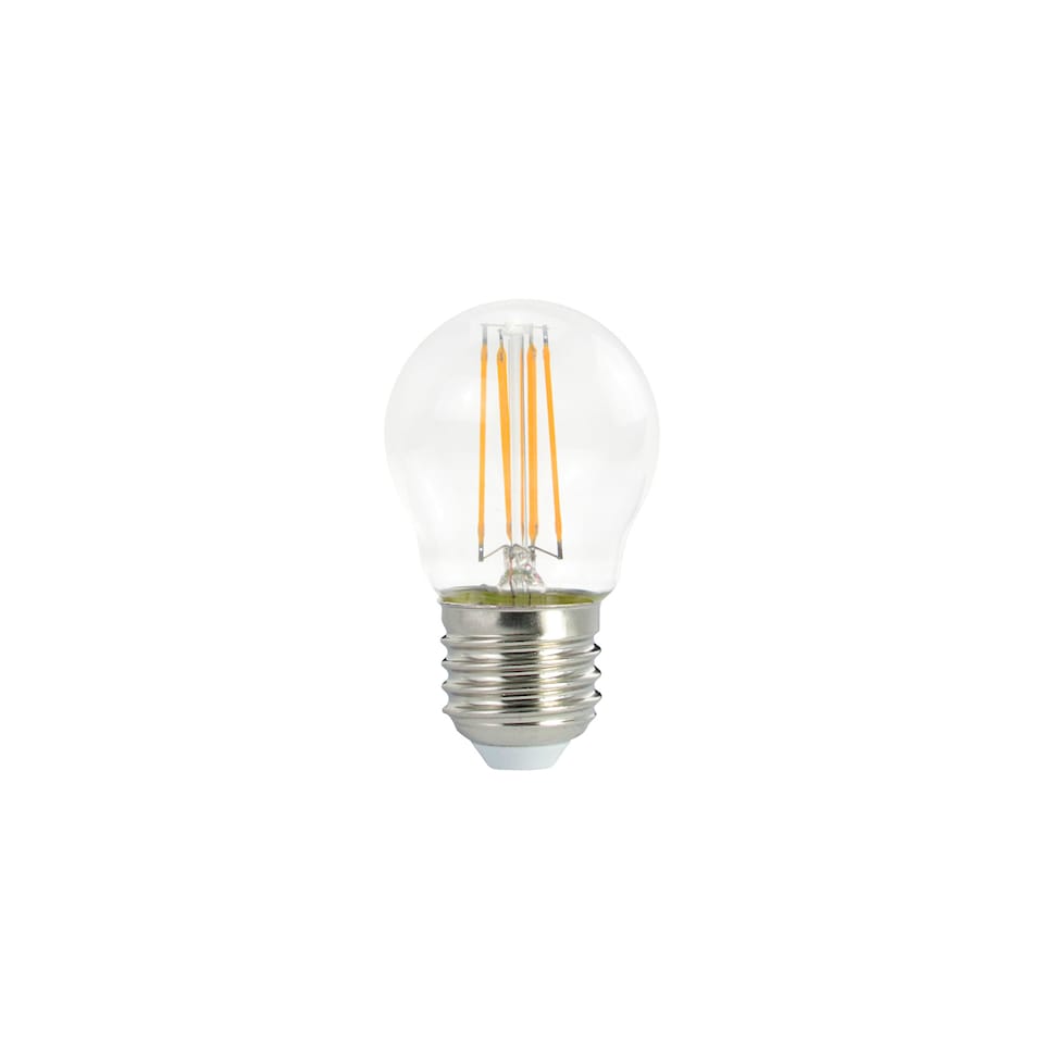 Filament LED globe lamp 4W E27 Not dimmable