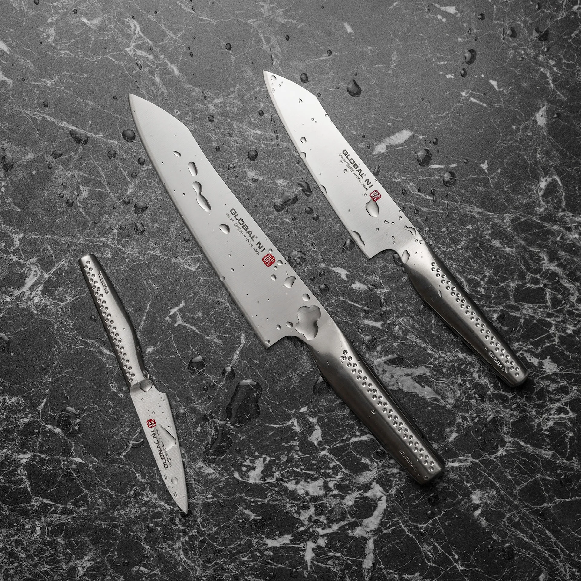 Knivset 3 Delar GN-009, GNM-07, GNFS-01 - Global - NO GA