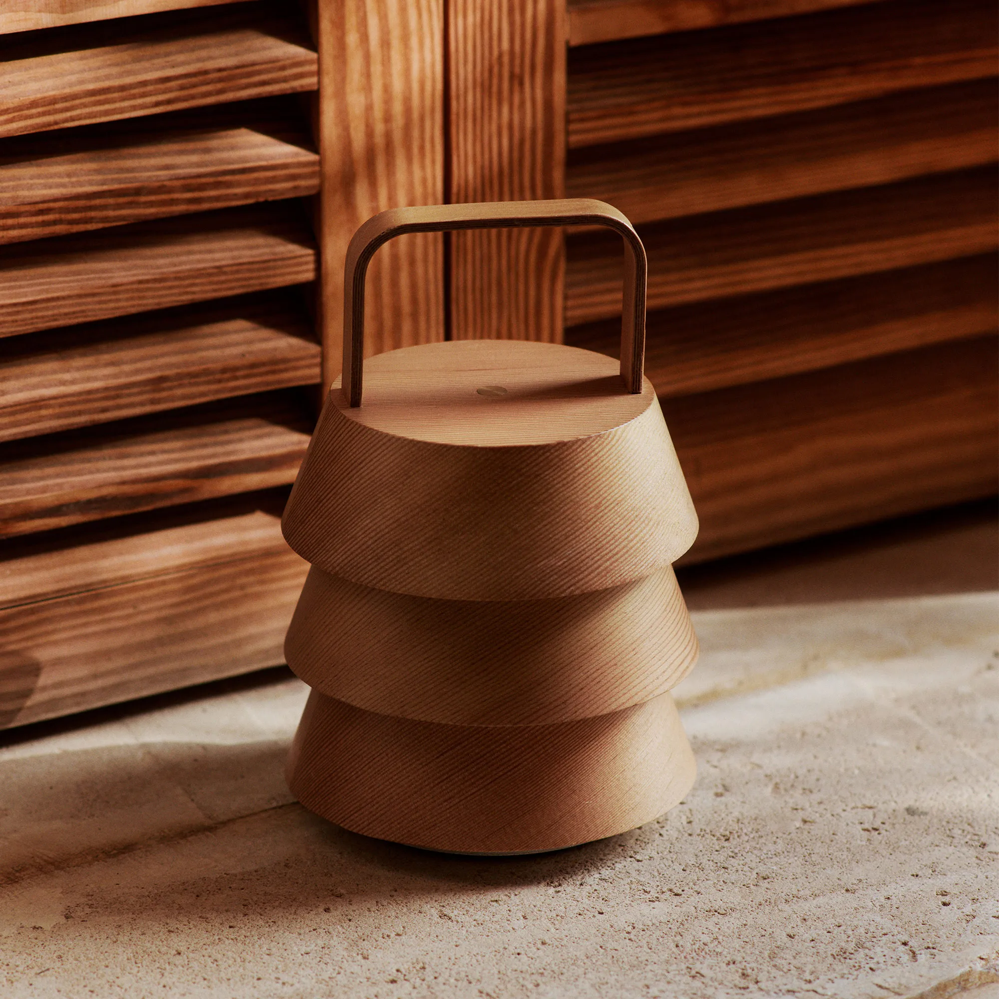 Luver portabel lampa