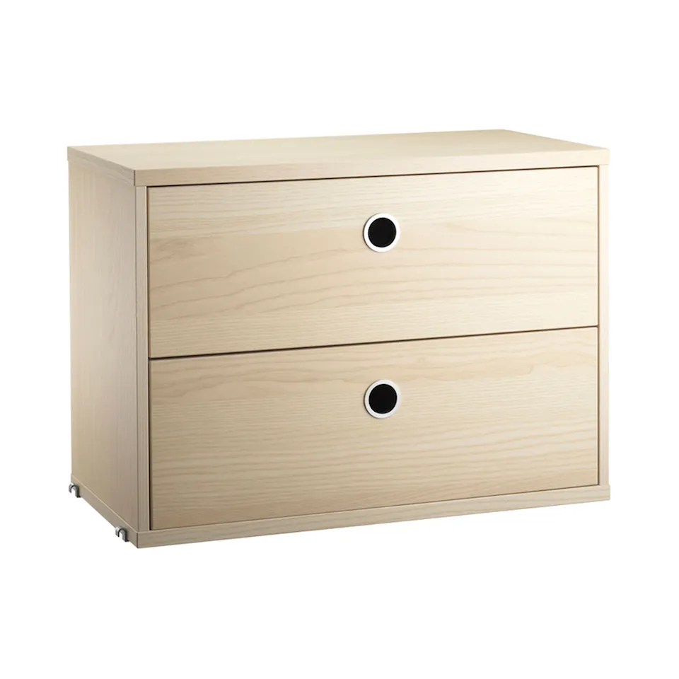 Lådhurts 58 cm ask