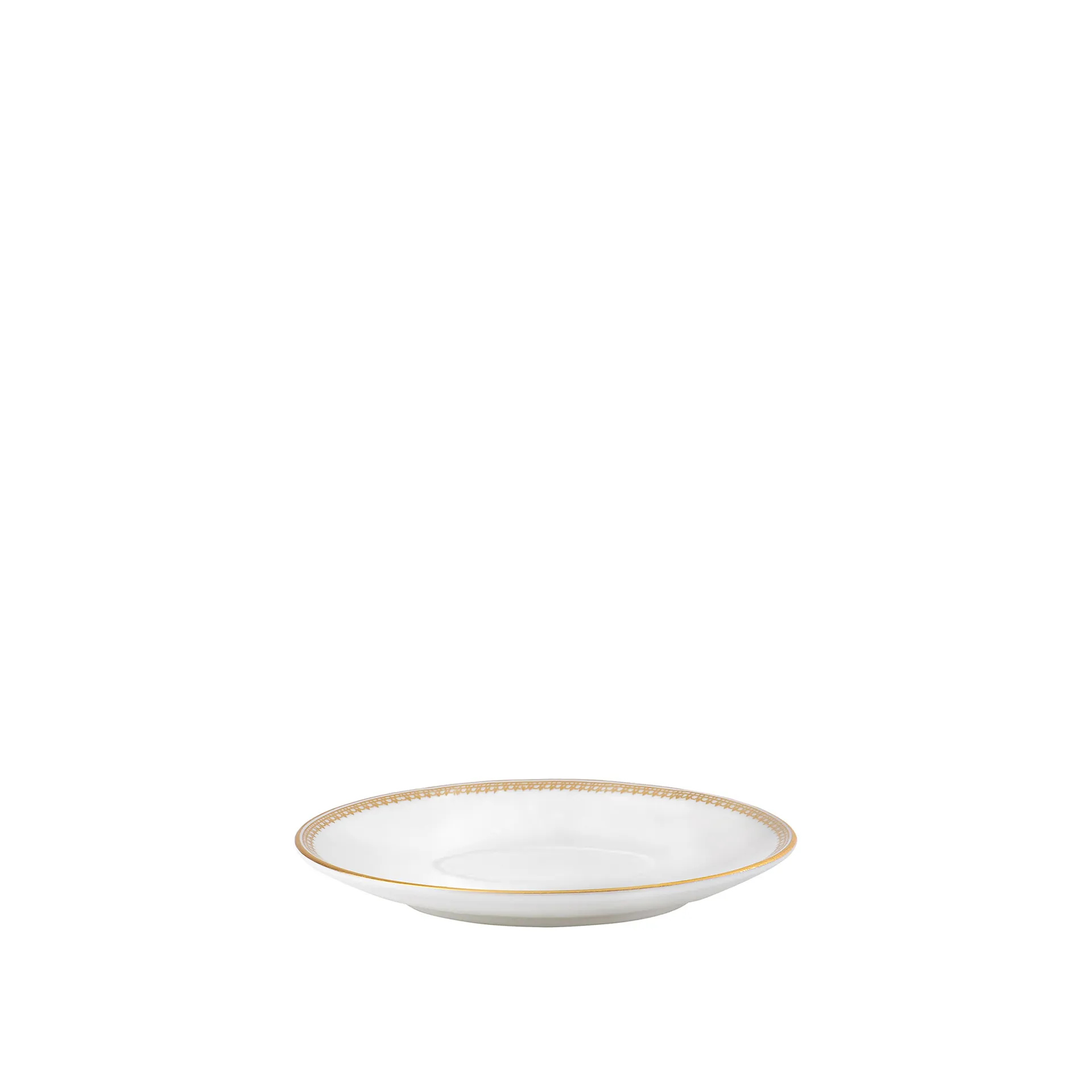 Vera Wang Lace Gold Espresso Saucer - Wedgwood - Vera Wang - NO GA