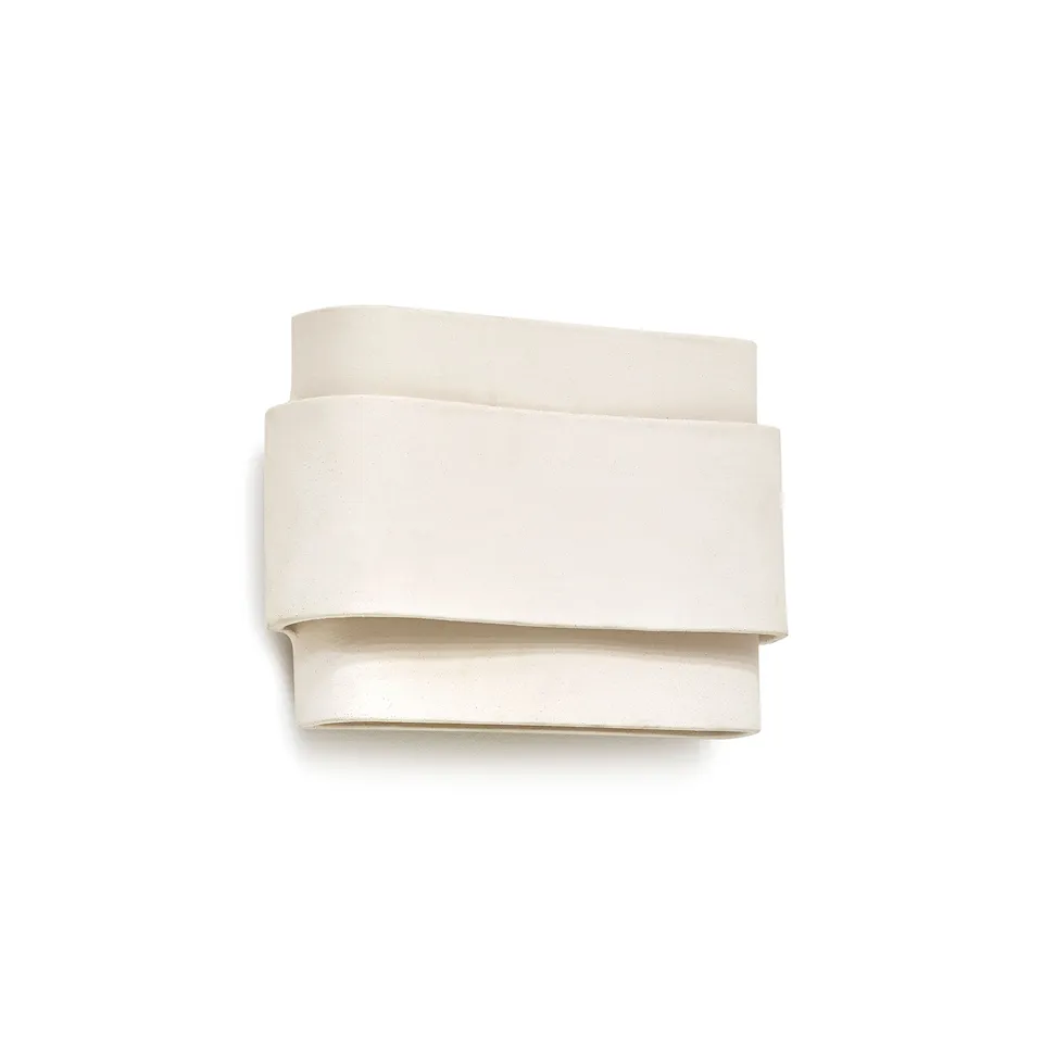 Vägglampa beige louis