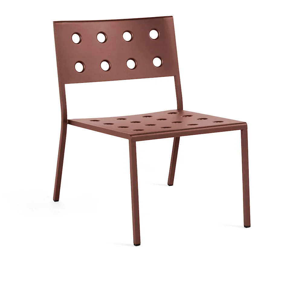 Balcony Lounge Chair - Iron red