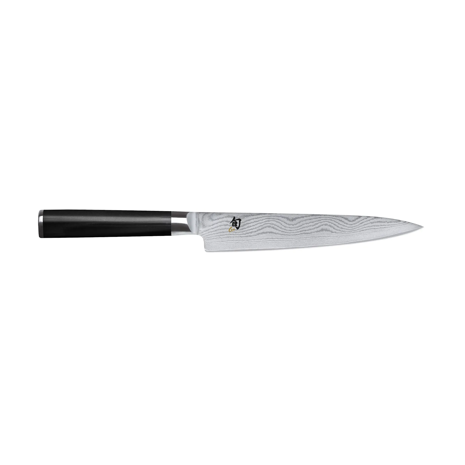 Shun Classic Universalkniv 15 cm, Svart handtag - KAI - NO GA