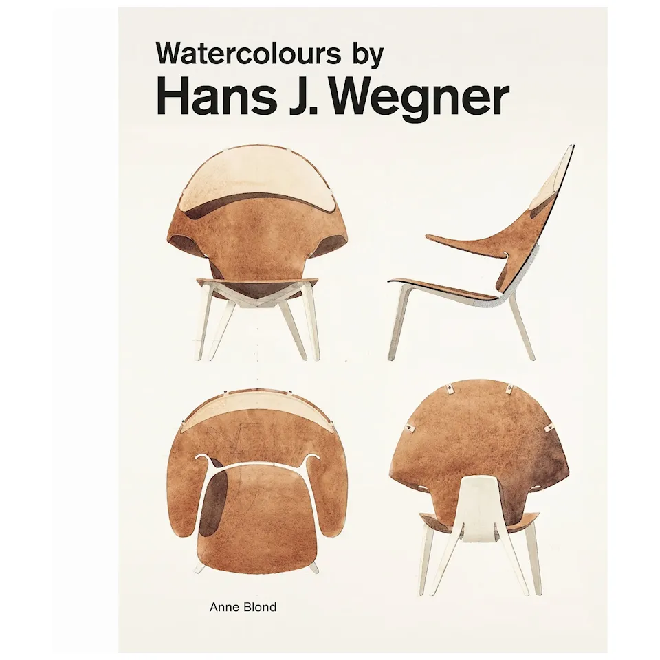 Watercolours by Hans J. Wegner konstbok