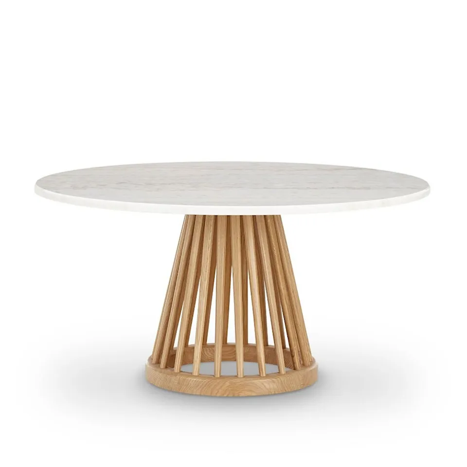 Fan Large Natural Side Table