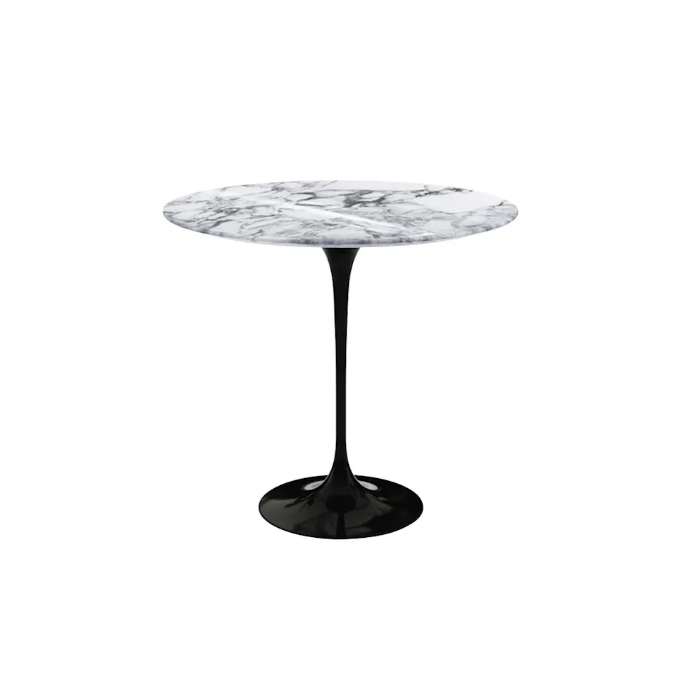 Saarinen Oval sidobord Black