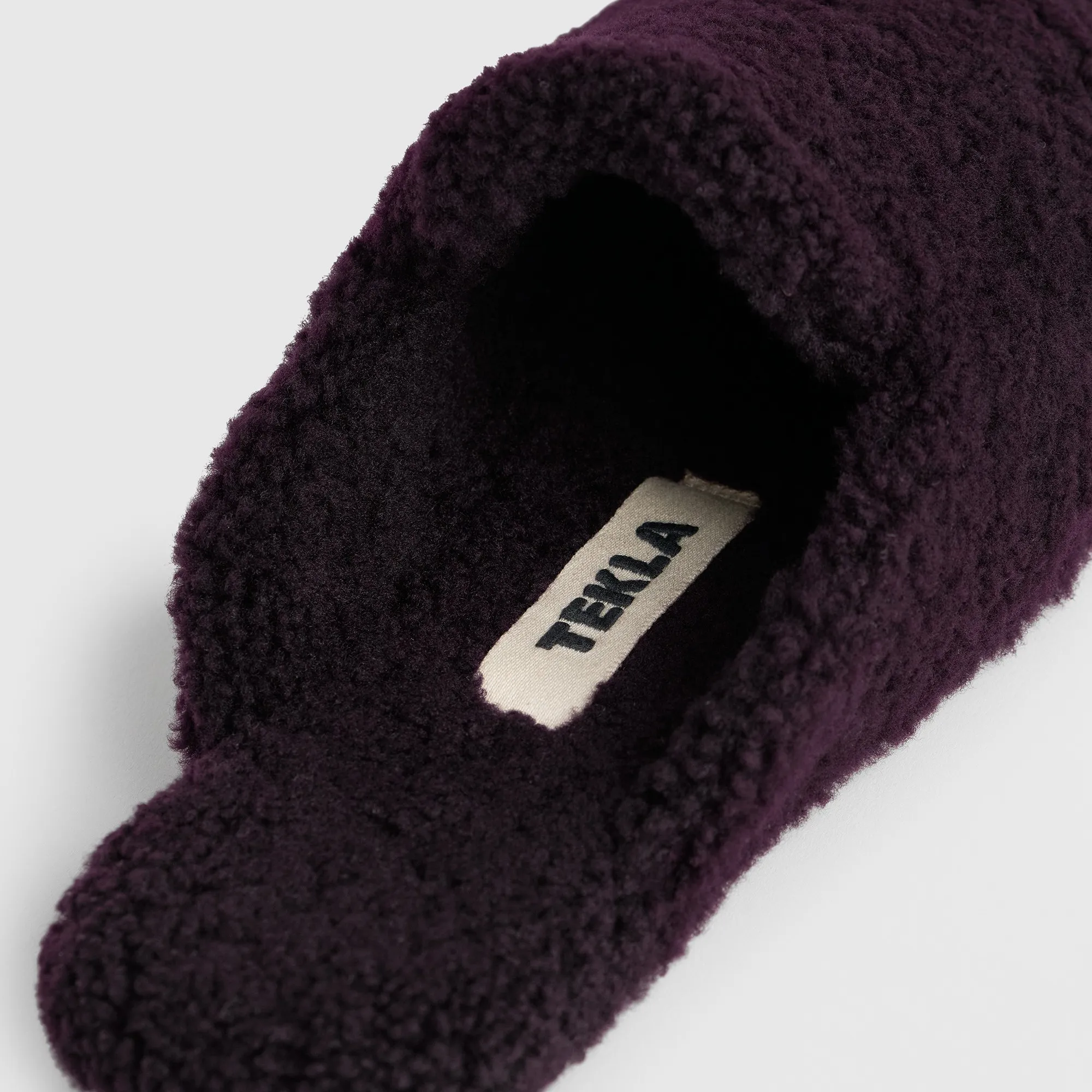Shearling Wine tofflor - 6