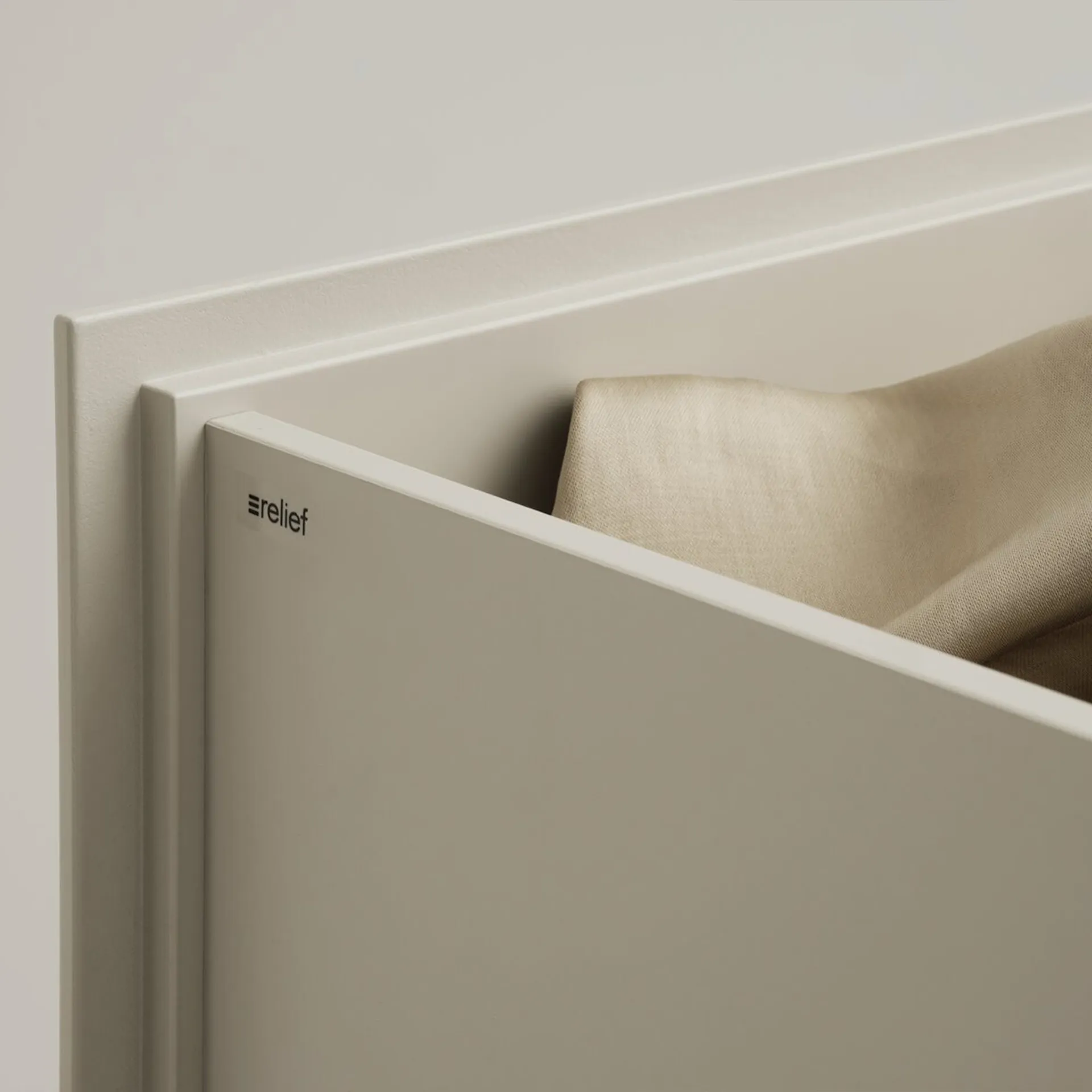 Relief Chest of Drawers Low Plinth - Relief - TAF Studio - NO GA