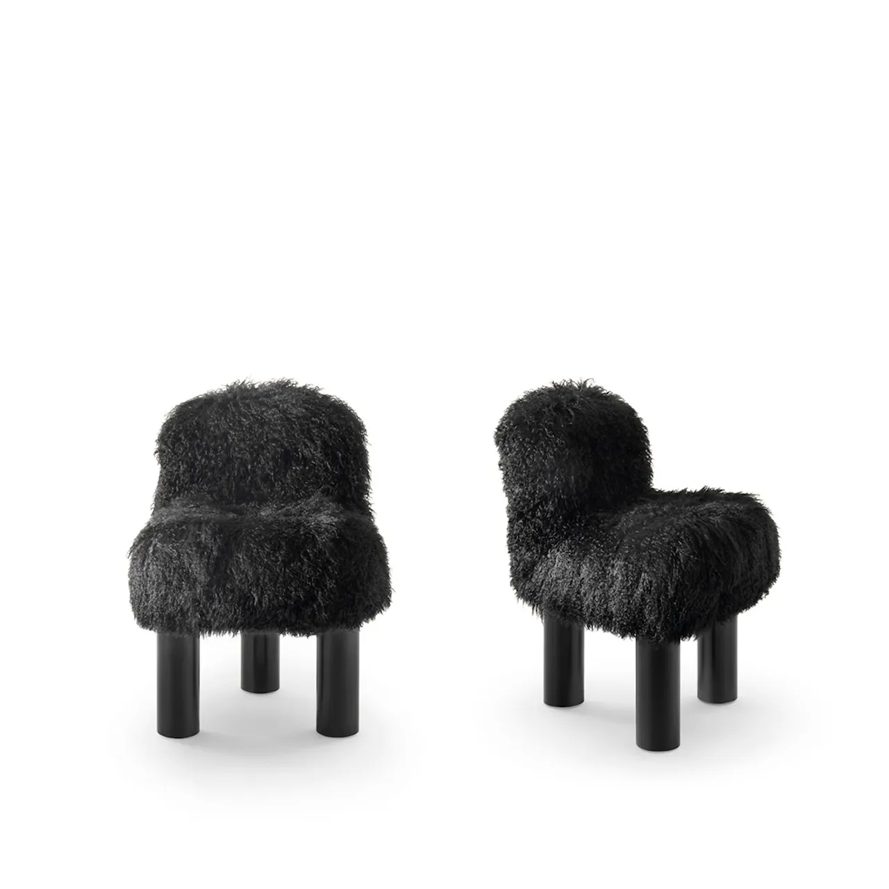 Botolo High Armchair Fur