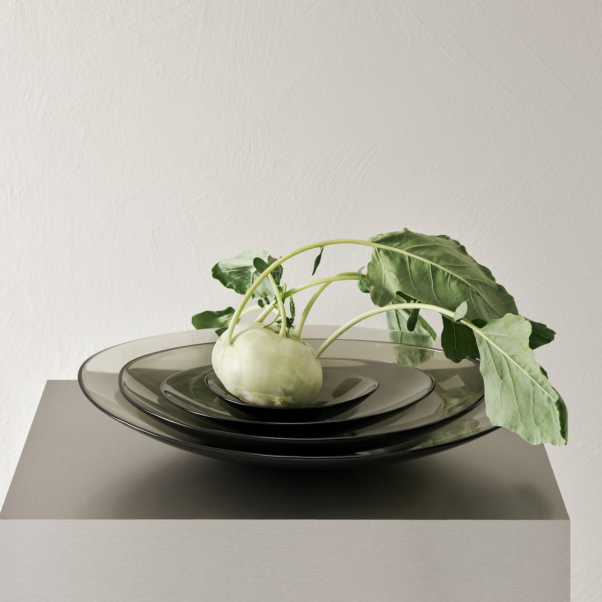 Pond Plate Grey - Orrefors - NO GA