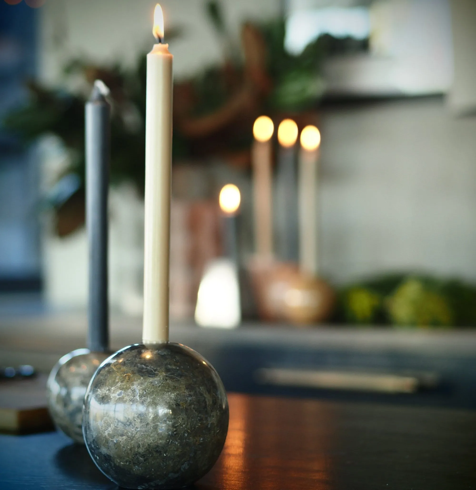 Sphere Candle Holder Large - 8
