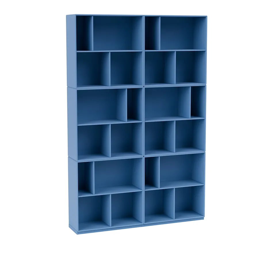 Montana Selection Read Spacious bokhylla sockel 3 cm