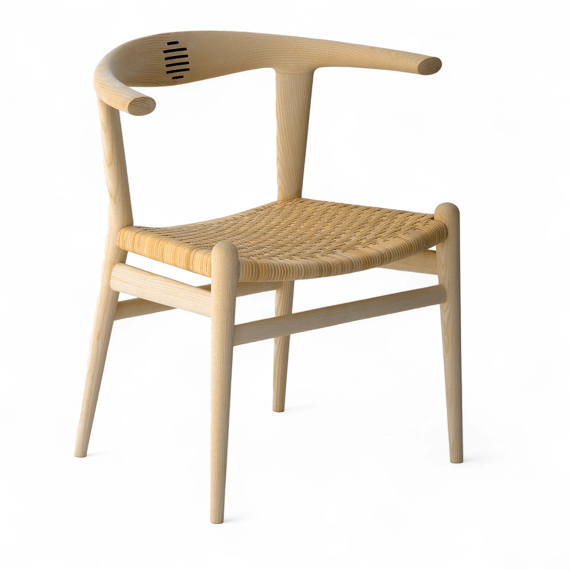 PP518 Bull Chair rottingsits matsstol - 1