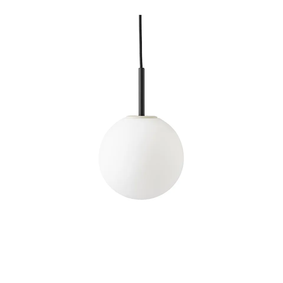 TR Bulb Pendant Black, Matt Opal Bulb, Incl. Lightsource LED COBE27, 7,2W 2700K,70lm