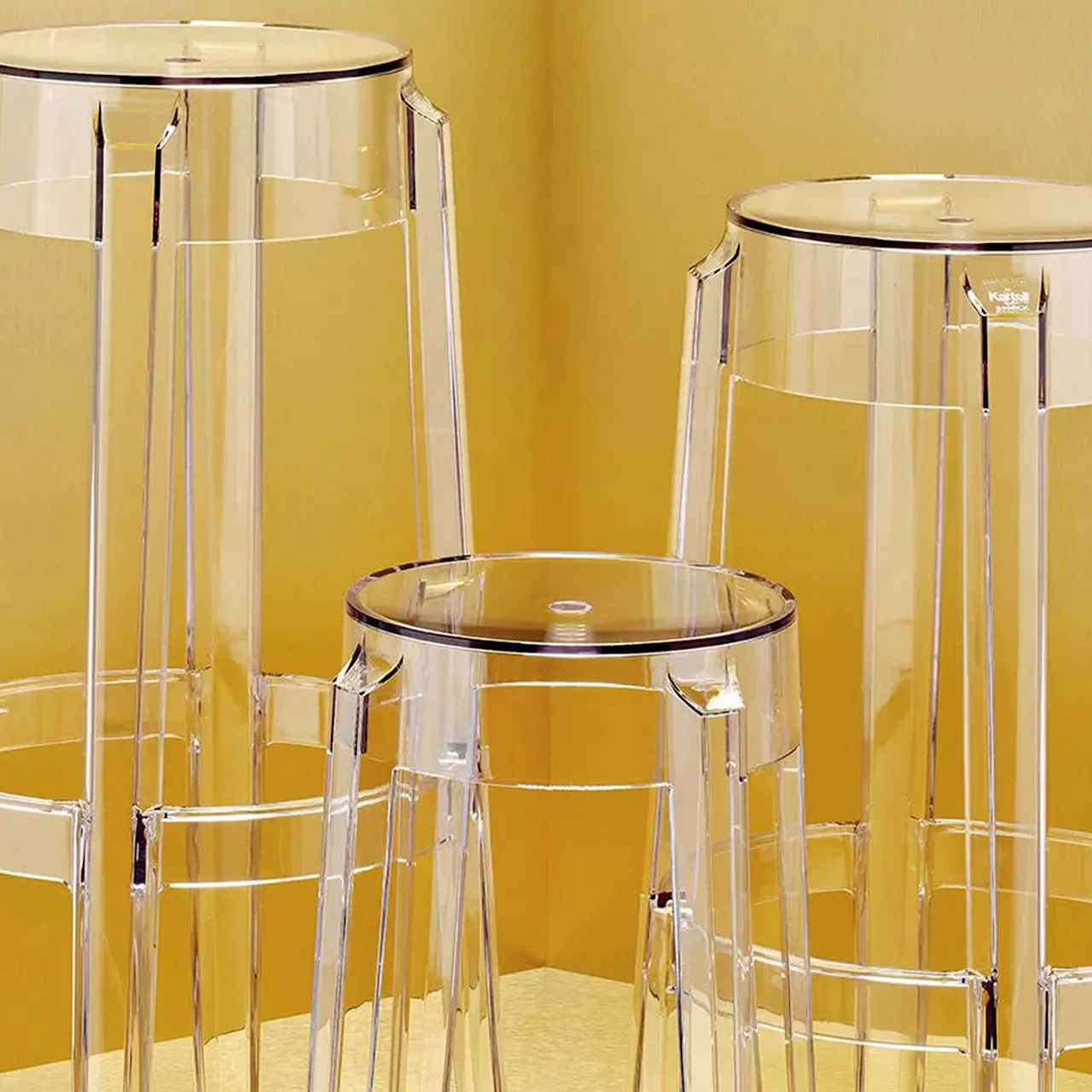 Charles Ghost Bar Stool