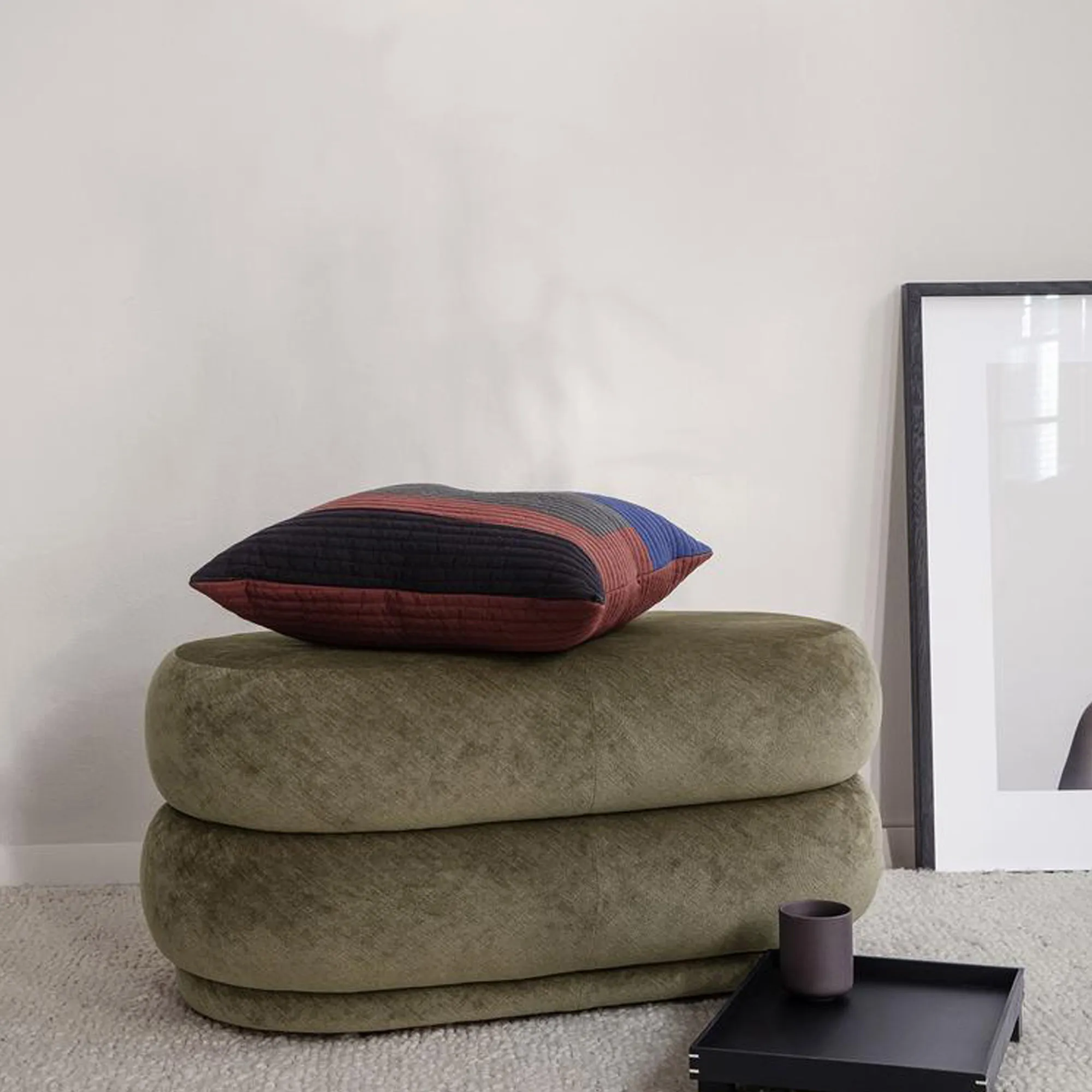 Pouf Oval sittpuff