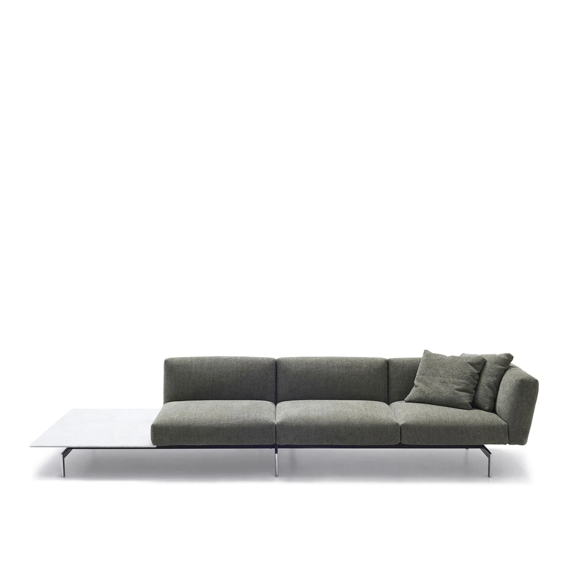 Avio Sofa System Righthand Table - Knoll - Piero Lissoni - NO GA