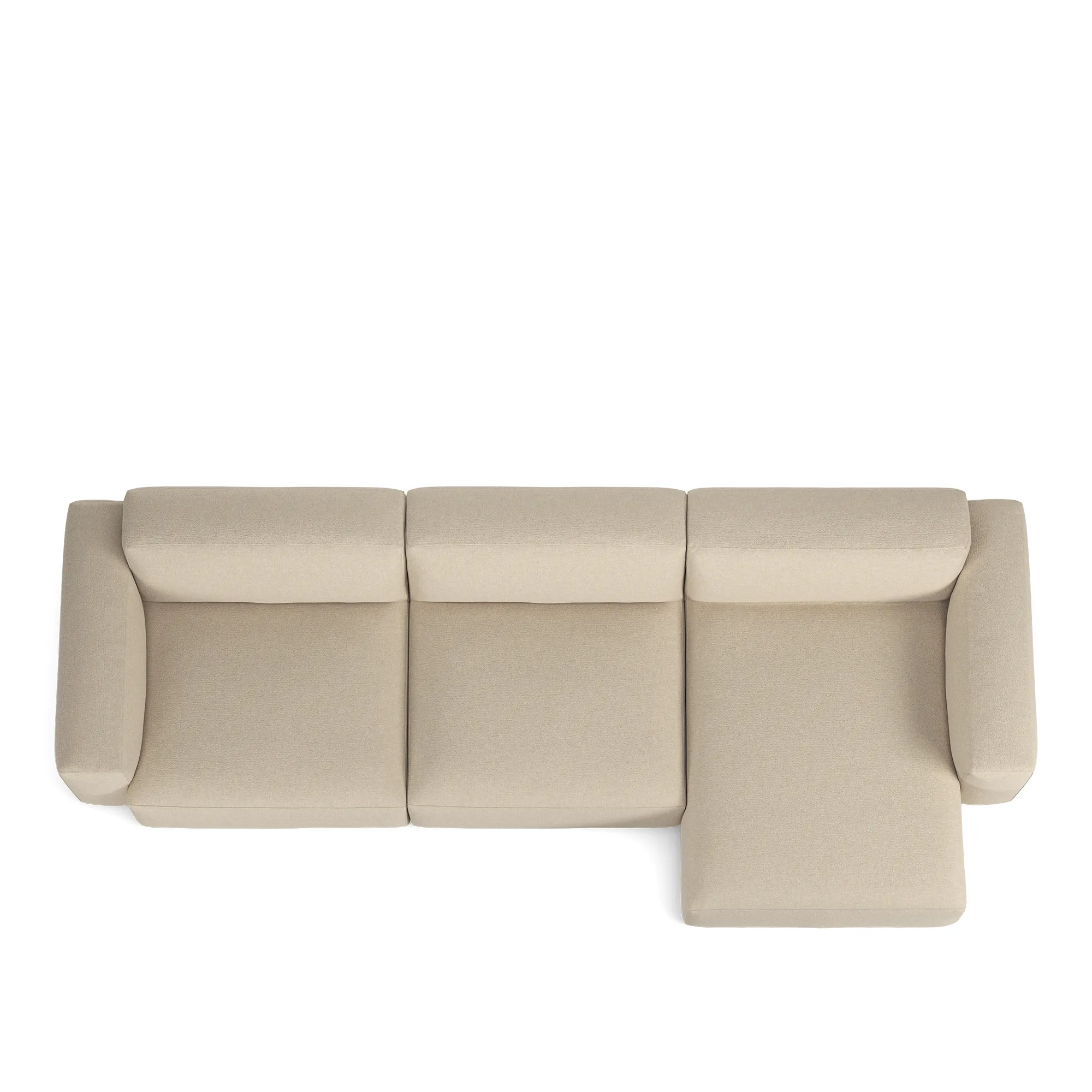 Brick 3-sitssoffa schäslong höger - 8