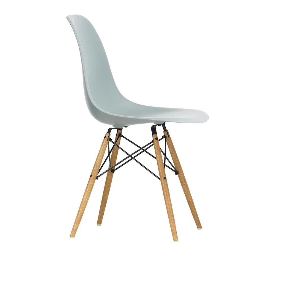 Eames Plastic Chair DSW - 24 Light Grey - Ash Honey Tone