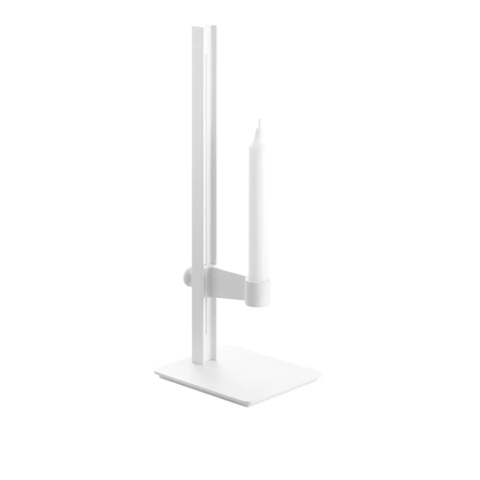Museum ljusstake Vit