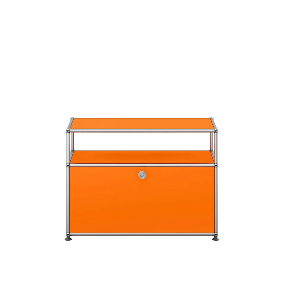 USM Haller 45 Side table, Pure Orange