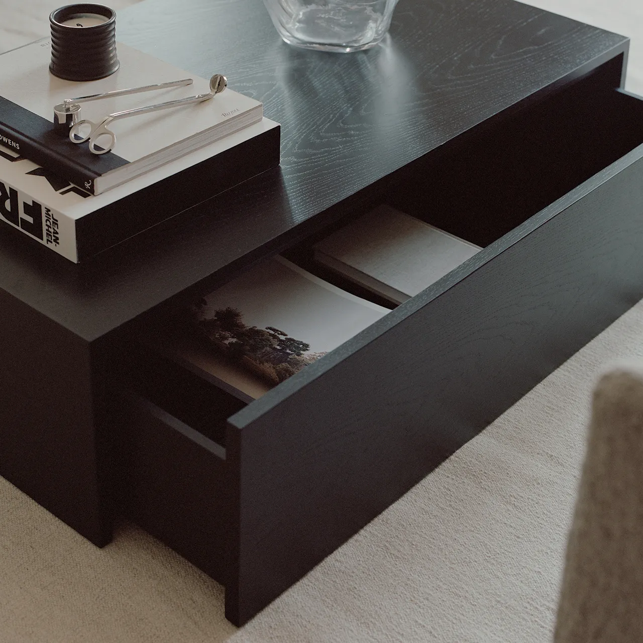 Mass Coffee Table High Drawer