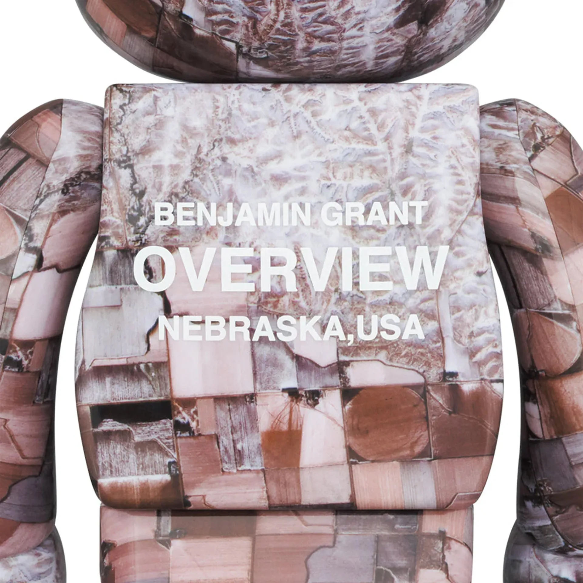 BE@RBRICK Benjamin Grant Overview Nebraska 100% & 400% - Medicom Toy - NO GA