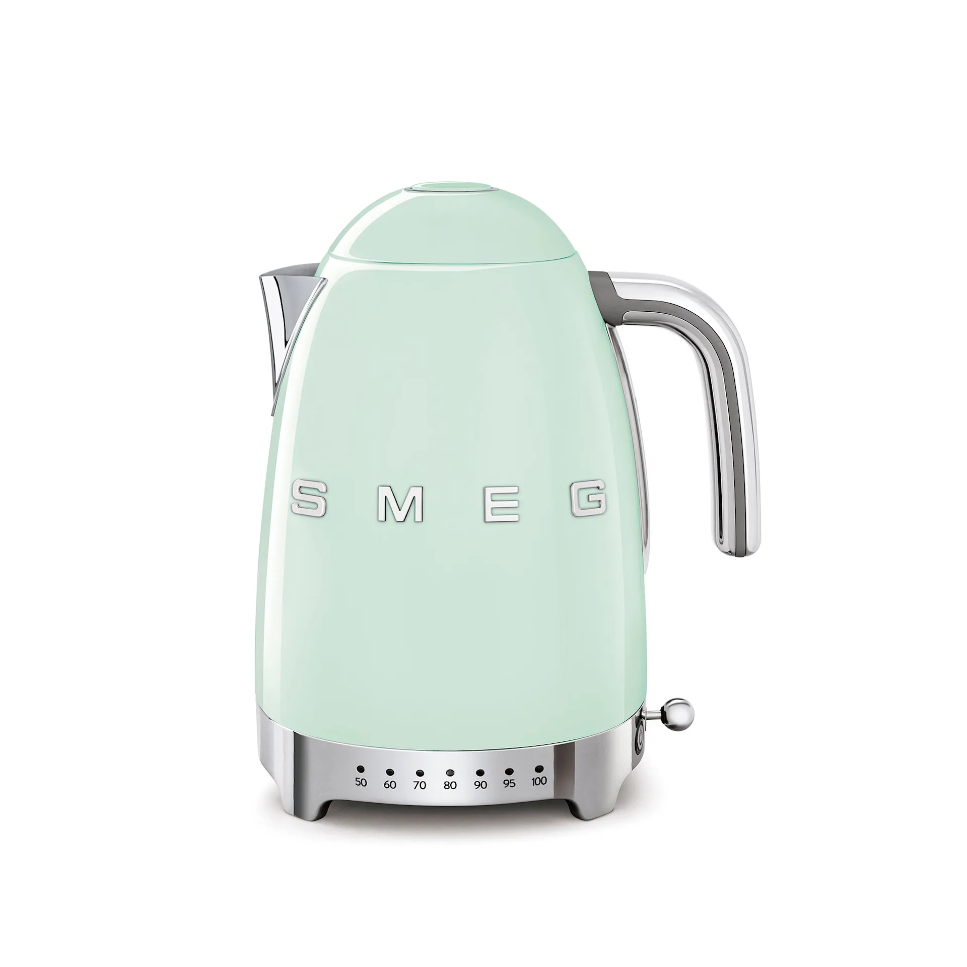 Smeg Variable Temperature Kettle Pastel Green - Smeg - NO GA