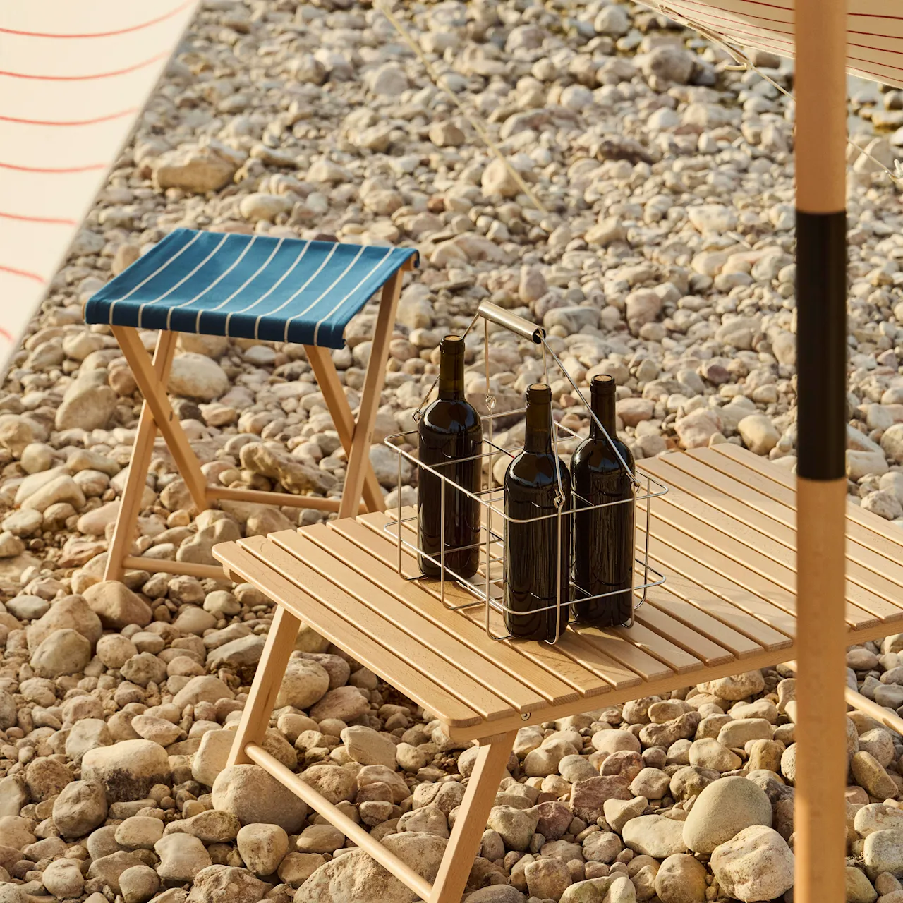 Outdoor Market Folding Stool