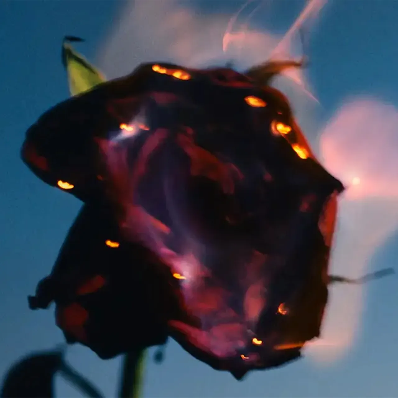 Burning Rose doftljus