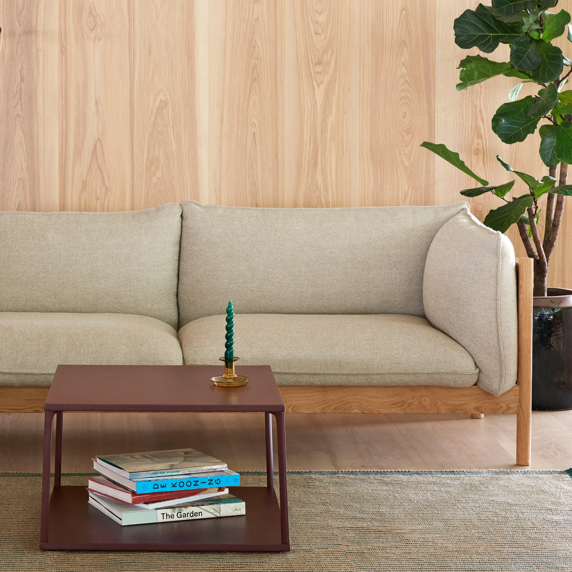 Arbour Eco 3-sitssoffa Oiled Waxed Oak - 9