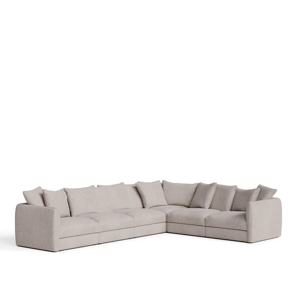 Pavarotti 6-Seater Corner - Ascot Beige