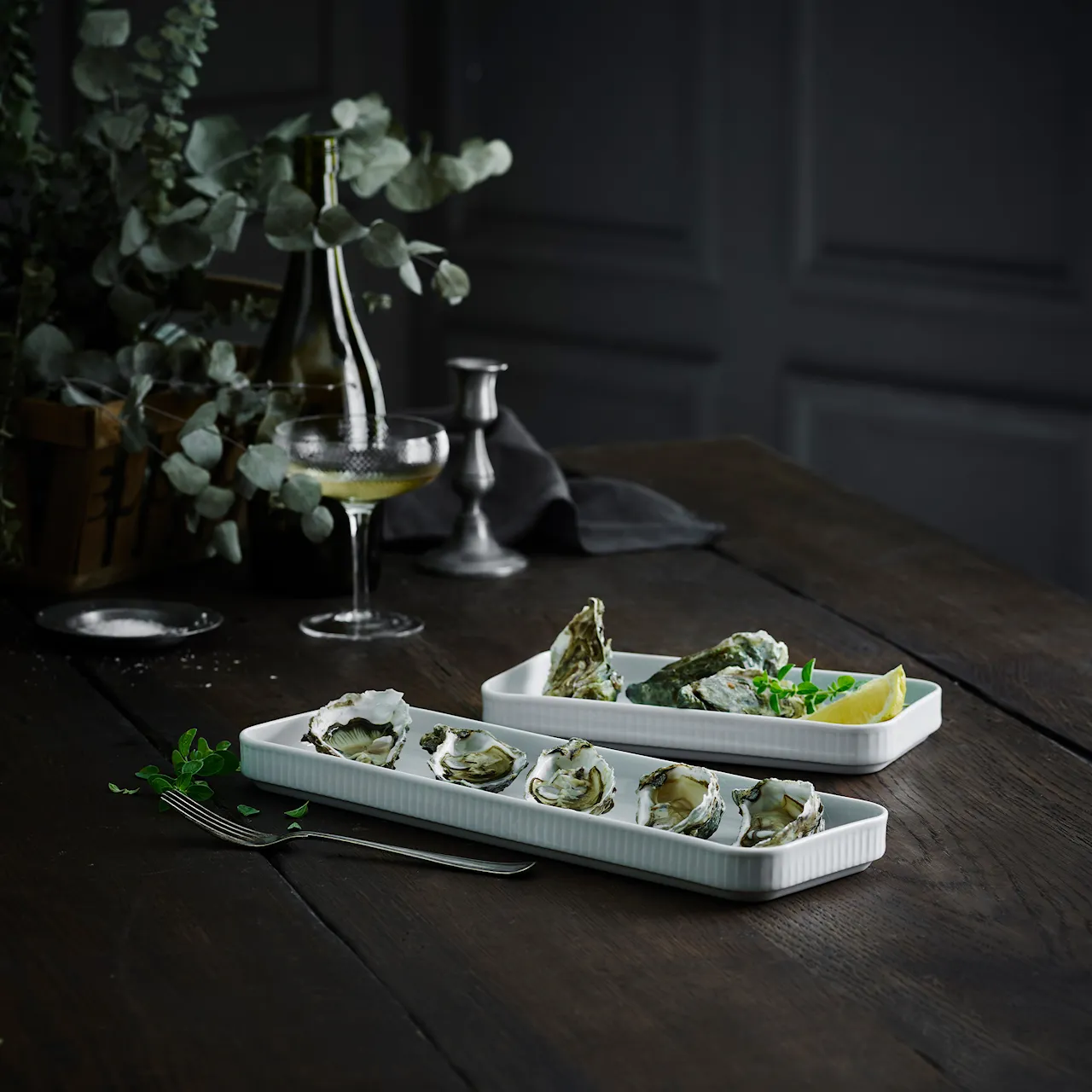 Plissé Rectangular Serving Dish