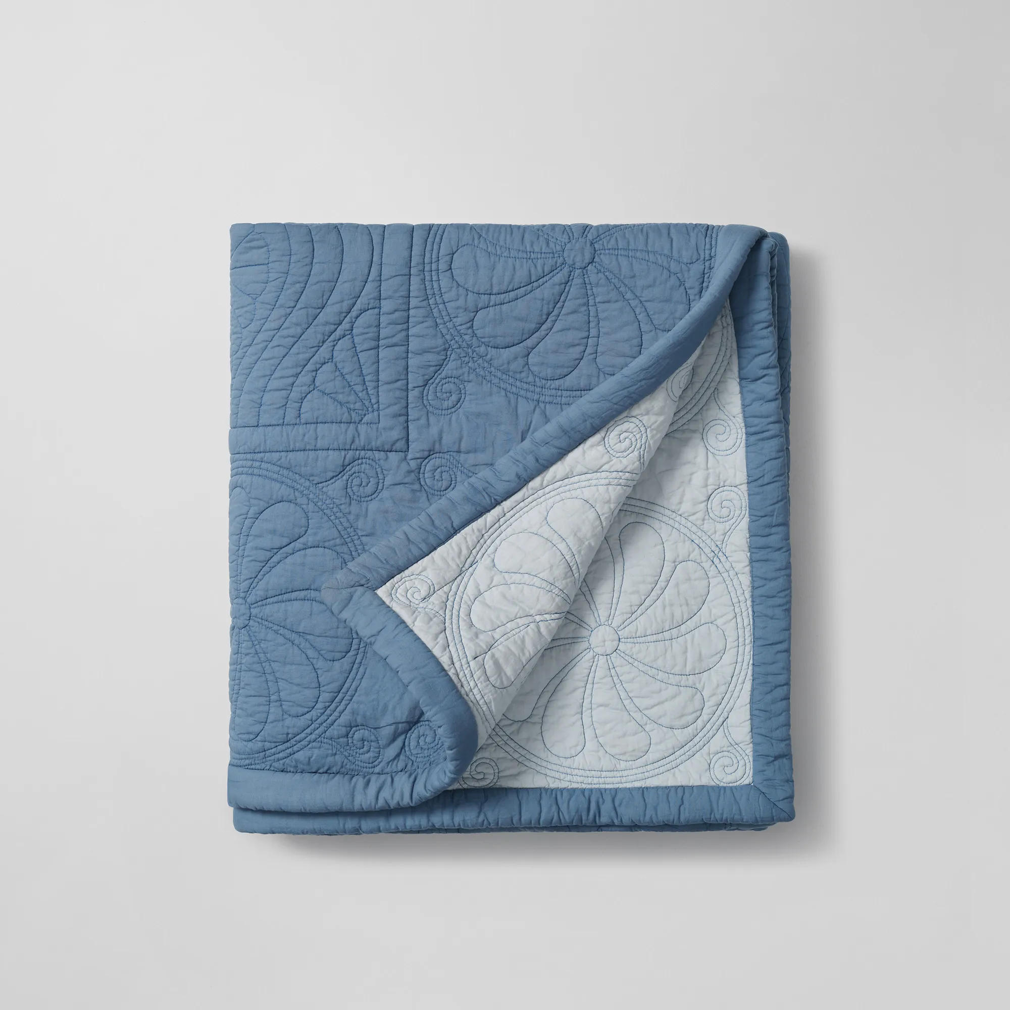 Durham Dawn Blue/Light Blue överkast - 9