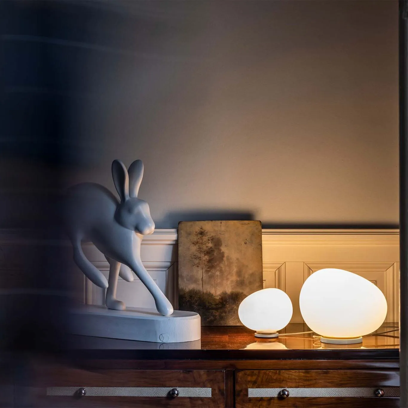 Gregg Midi bordslampa dimmer white - 2