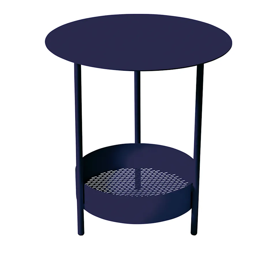 Salsa Pedestal Table, Deep Blue