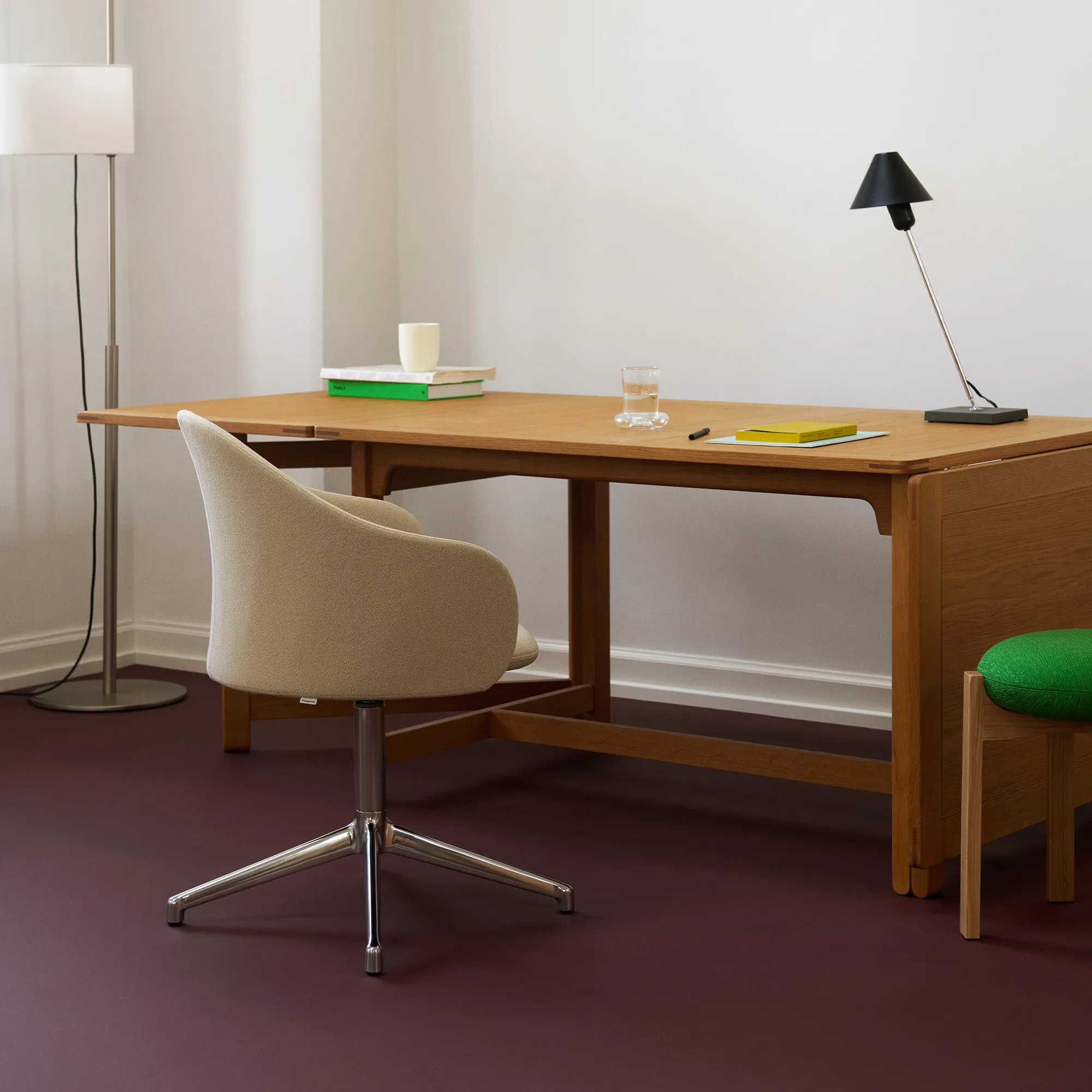 Library Table BM71 klaffbord - 6