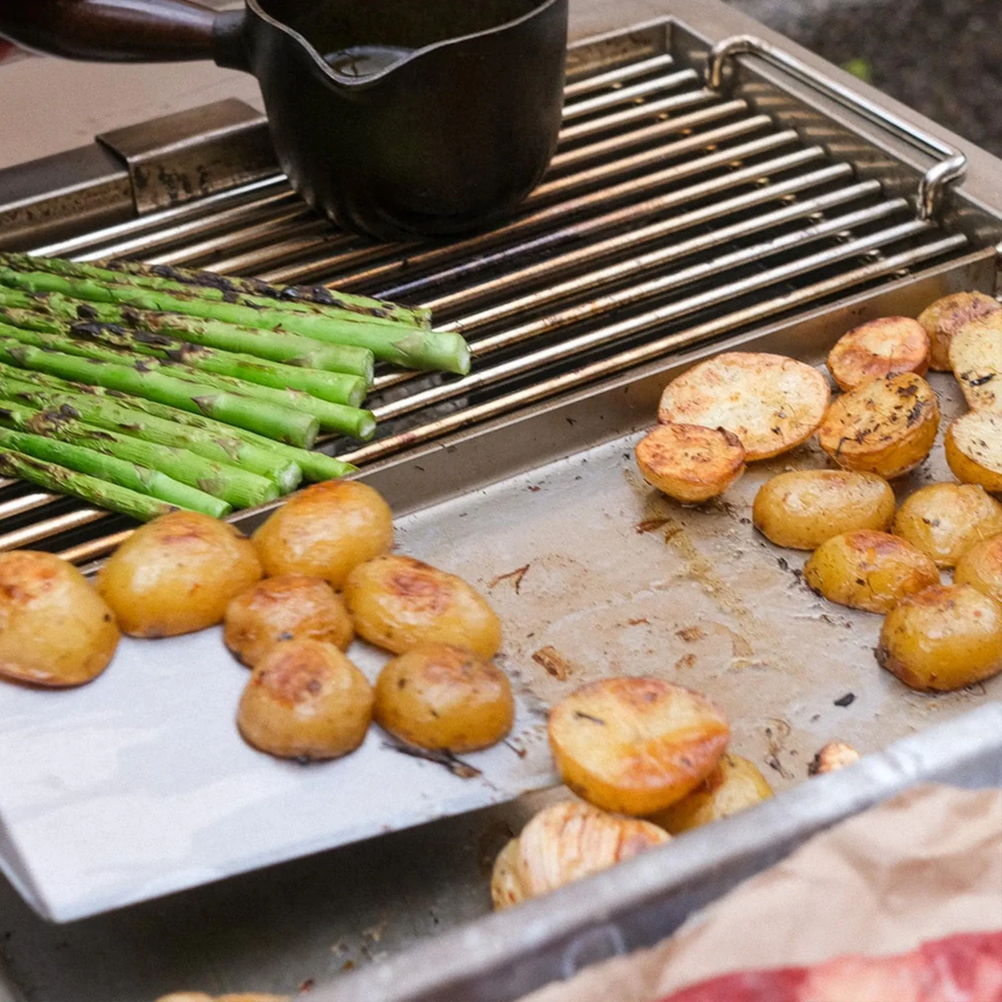 Kombination A utekök med kolgrill - 5