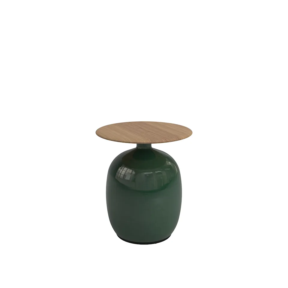 Blow Low Side Table, Emerald