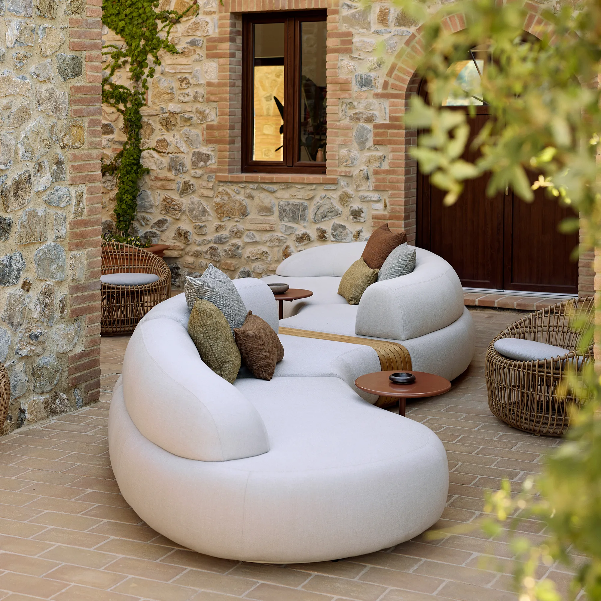 Mellow 4-sitssoffa utomhus - 5