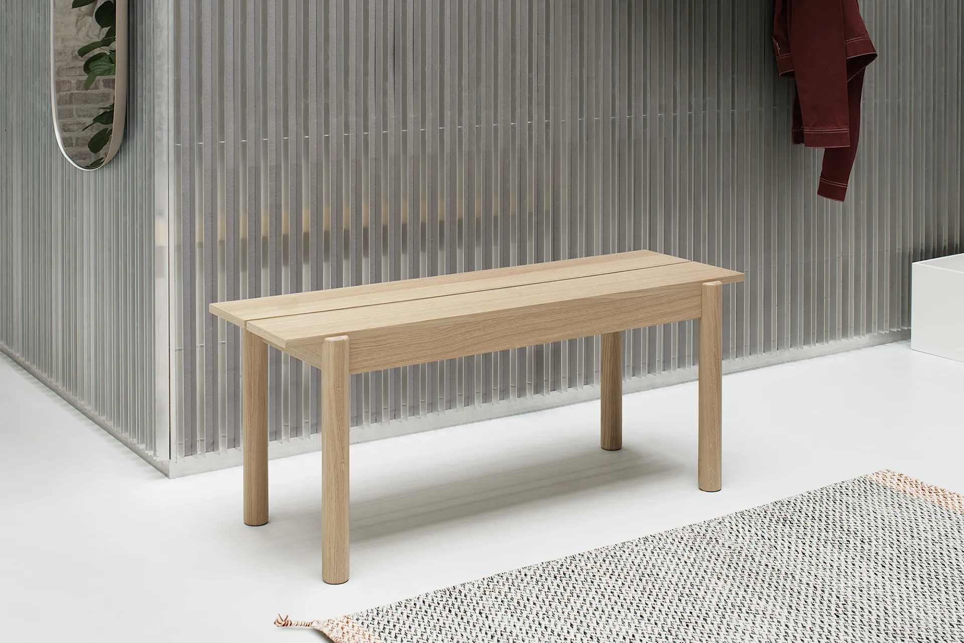 Linear Wooden Bench - Muuto - NO GA