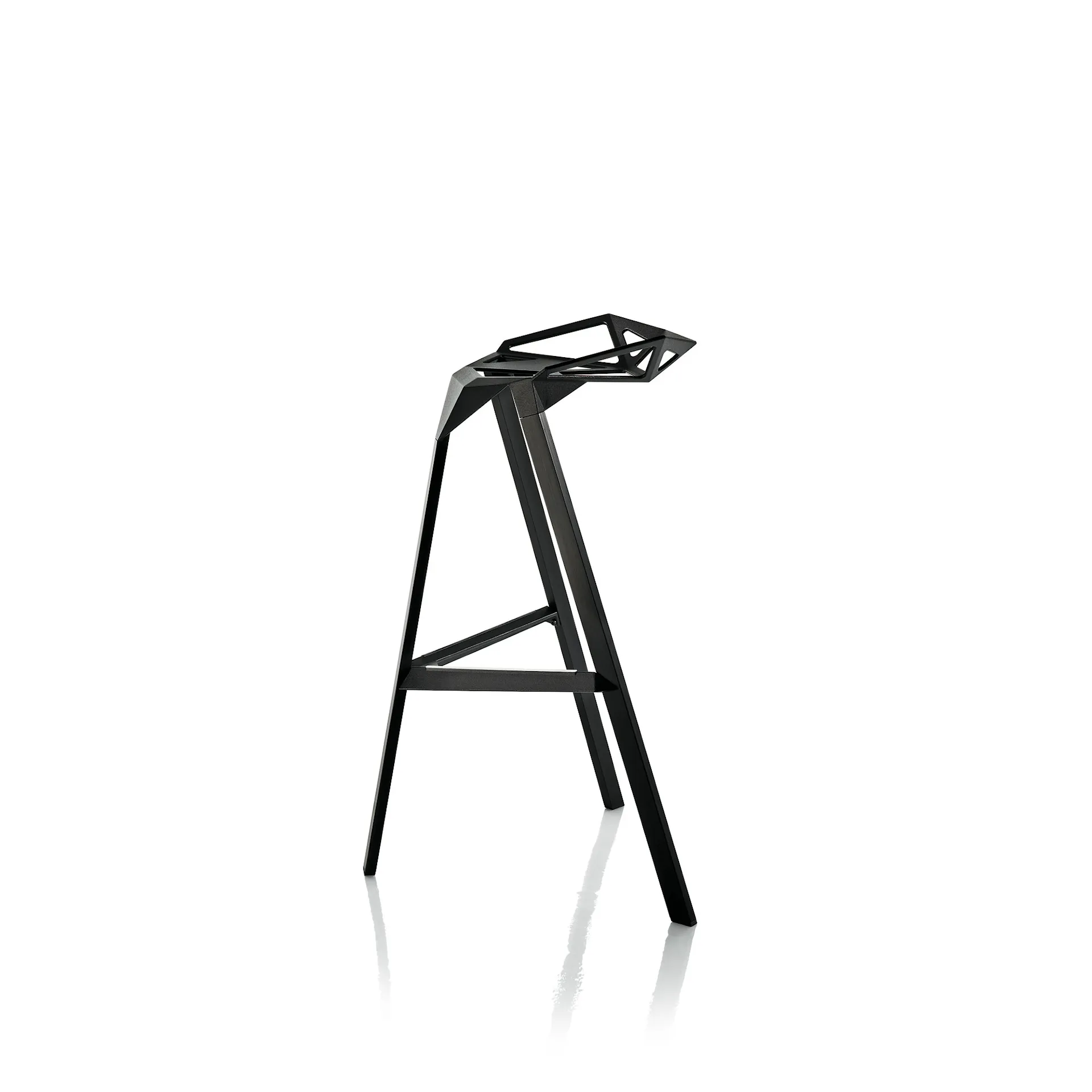 Stool One High H77 Black - Magis - Konstantin Grcic - NO GA