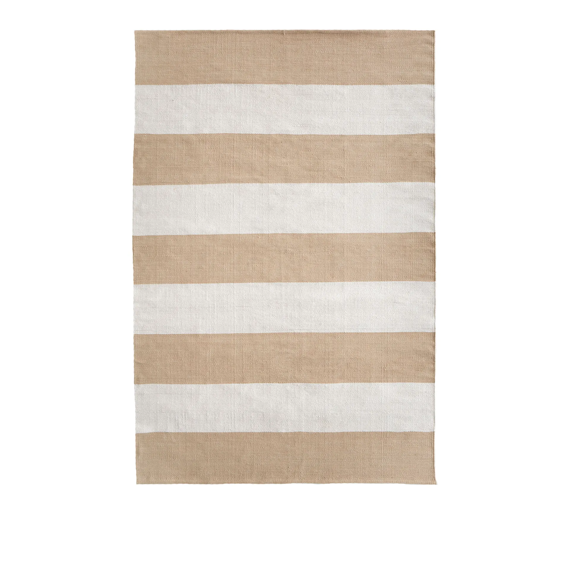 Outdoor Stripe Rug White/Beige - Nordiska Galleriet Rugs - NO GA