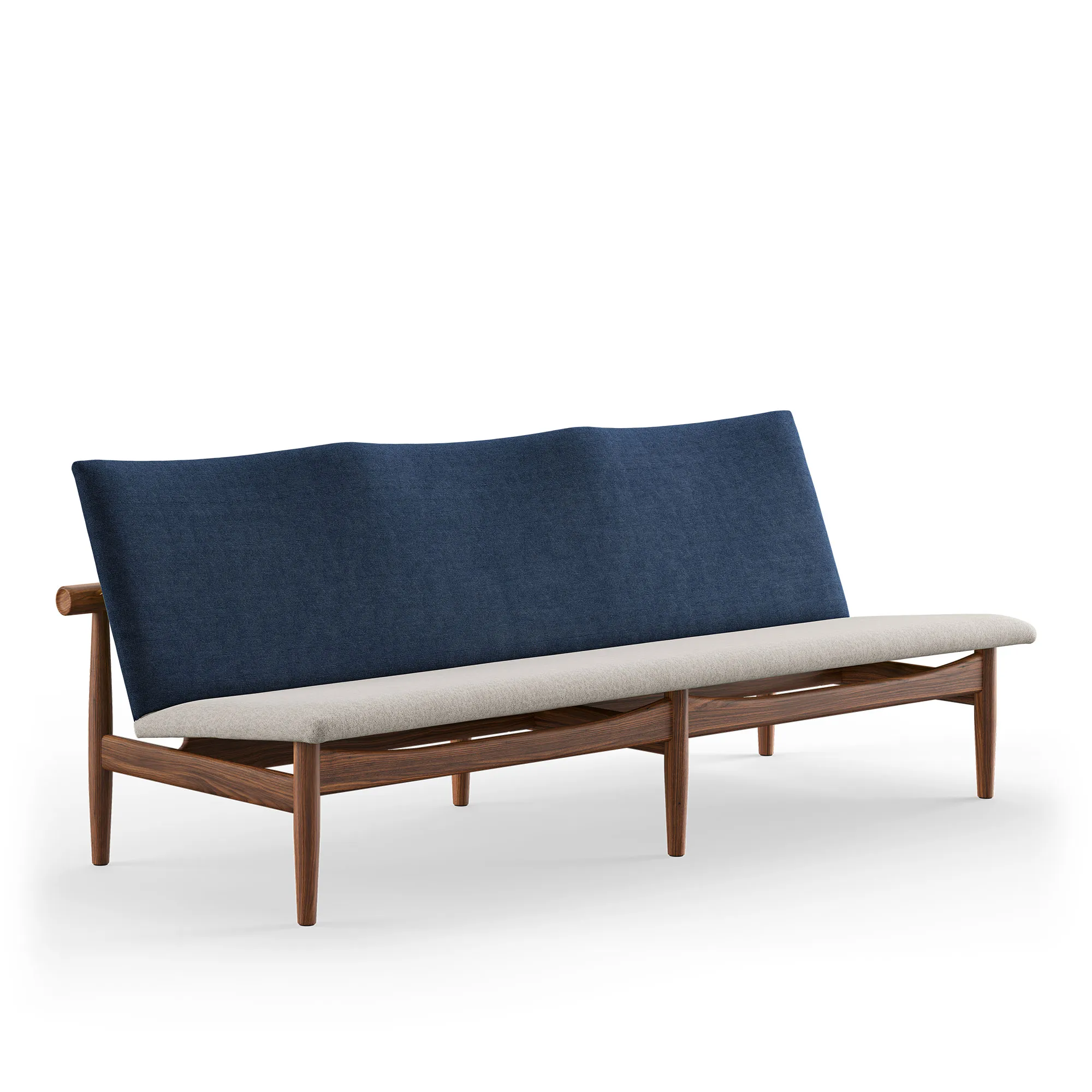 Japan soffa 3 sits Walnut - 1