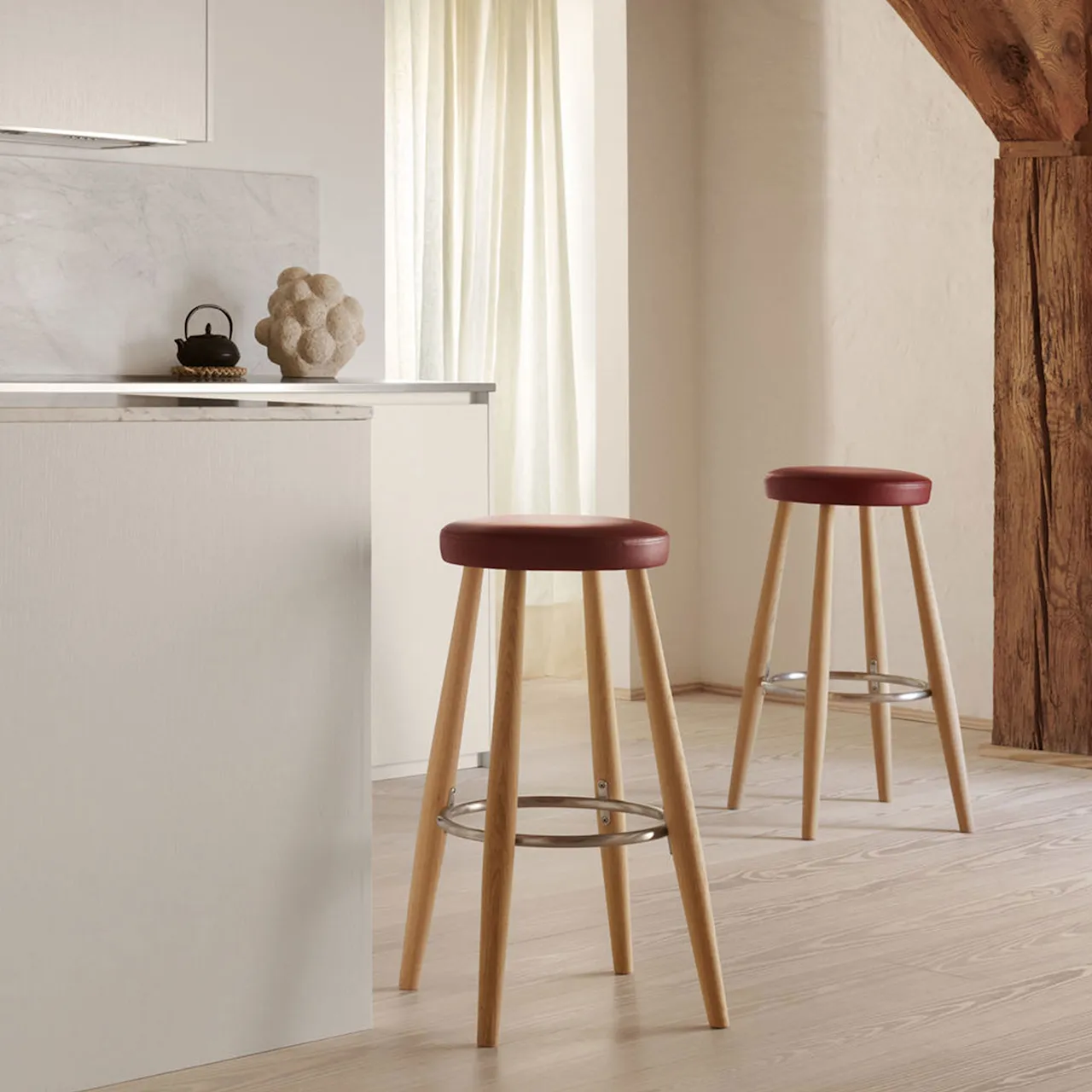 CH58 Low Stool - Ek